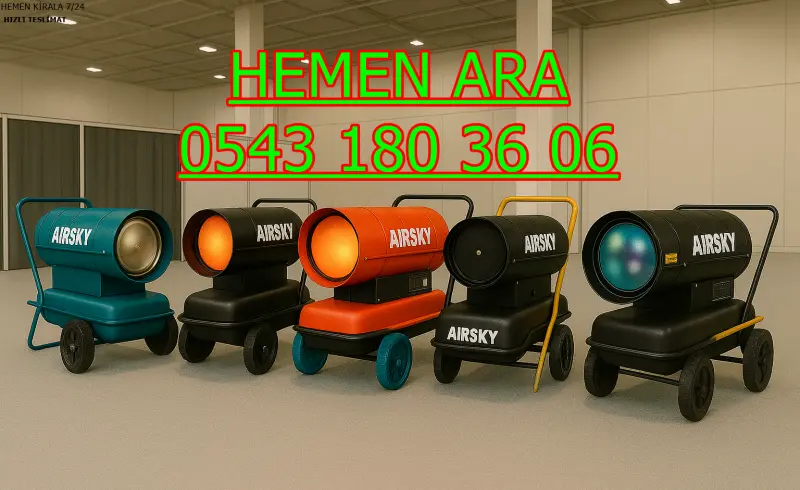 Antalya Alanya Mazotlu Isıtıcı Kiralama