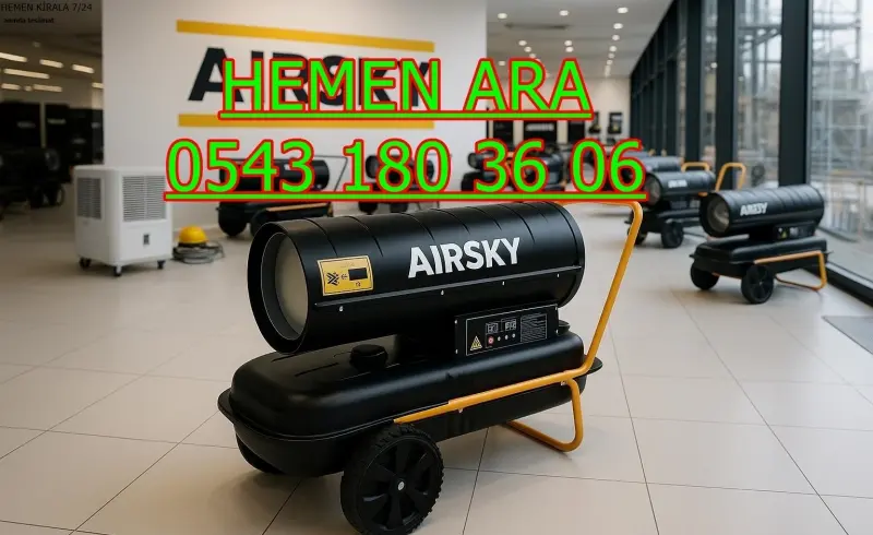 Antalya Gazipaşa Mazotlu Isıtıcı Kiralama
