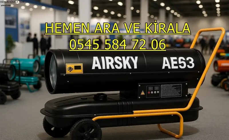 Antalya Kemer Mazotlu Isıtıcı Kiralama