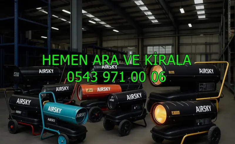 Bursa Karacabey Mazotlu Isıtıcı Kiralama