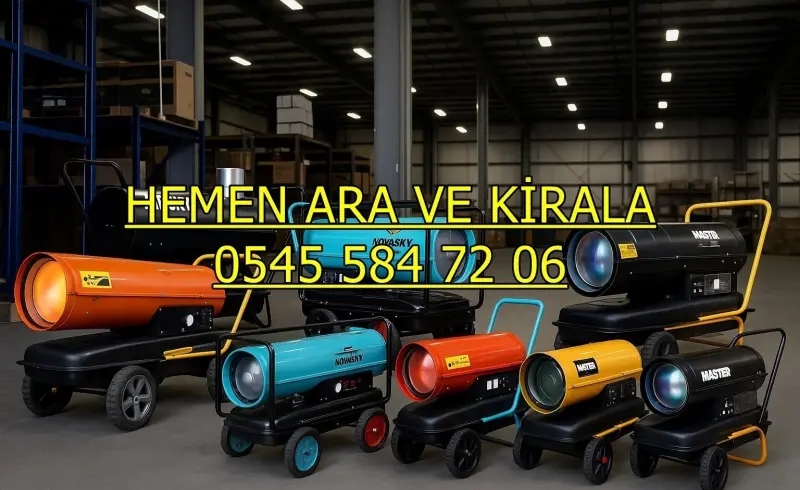 Erzincan Merkez Mazotlu Isıtıcı Kiralama