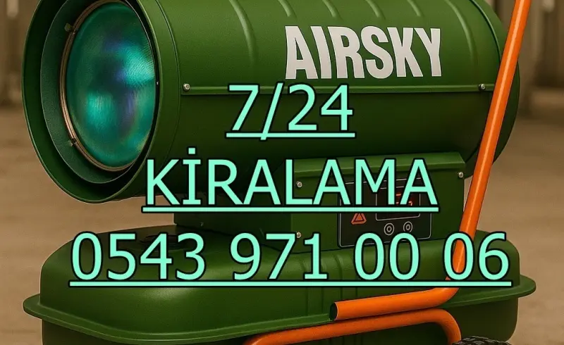 Kayseri Kocasinan Mazotlu Isıtıcı Kiralama