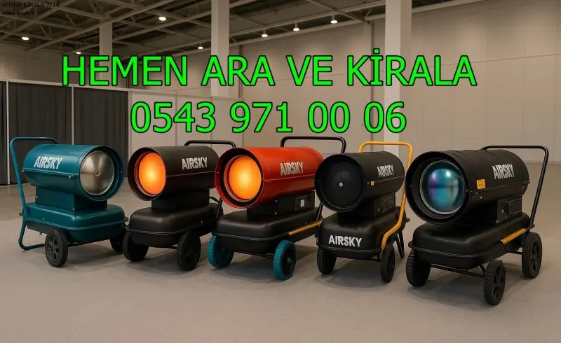 Kocaeli Dilovası Mazotlu Isıtıcı Kiralama
