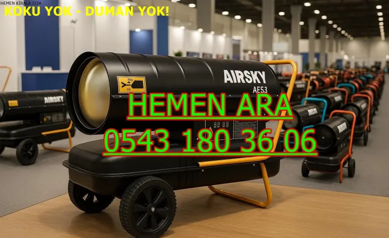 Konya Cihanbeyli Mazotlu Isıtıcı Kiralama