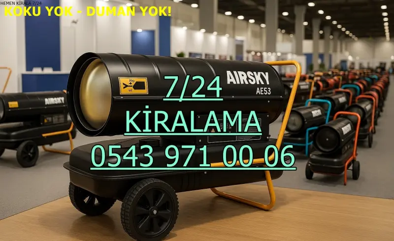 Konya Ilgın Mazotlu Isıtıcı Kiralama
